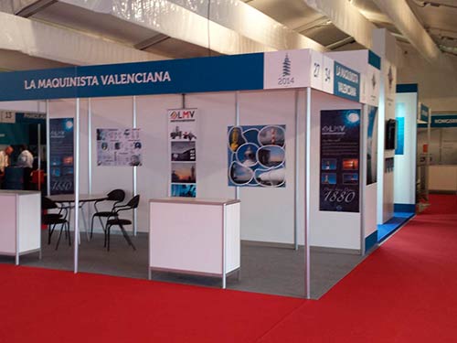 Stands modulares para ferias