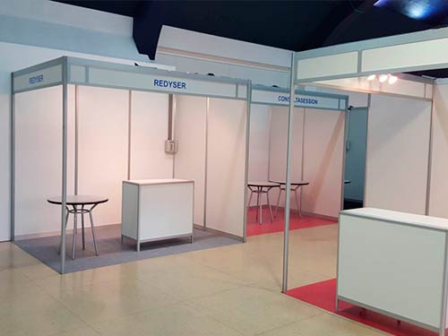 Stands modulares para ferias