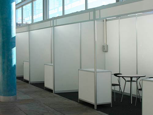 Stands modulares para ferias